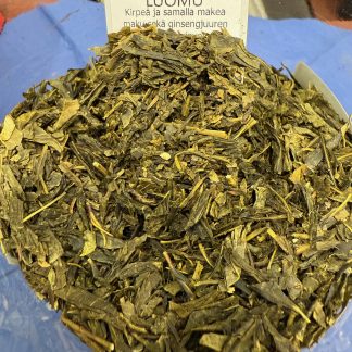 Ginseng aprikoosi luomu- vihreä tee