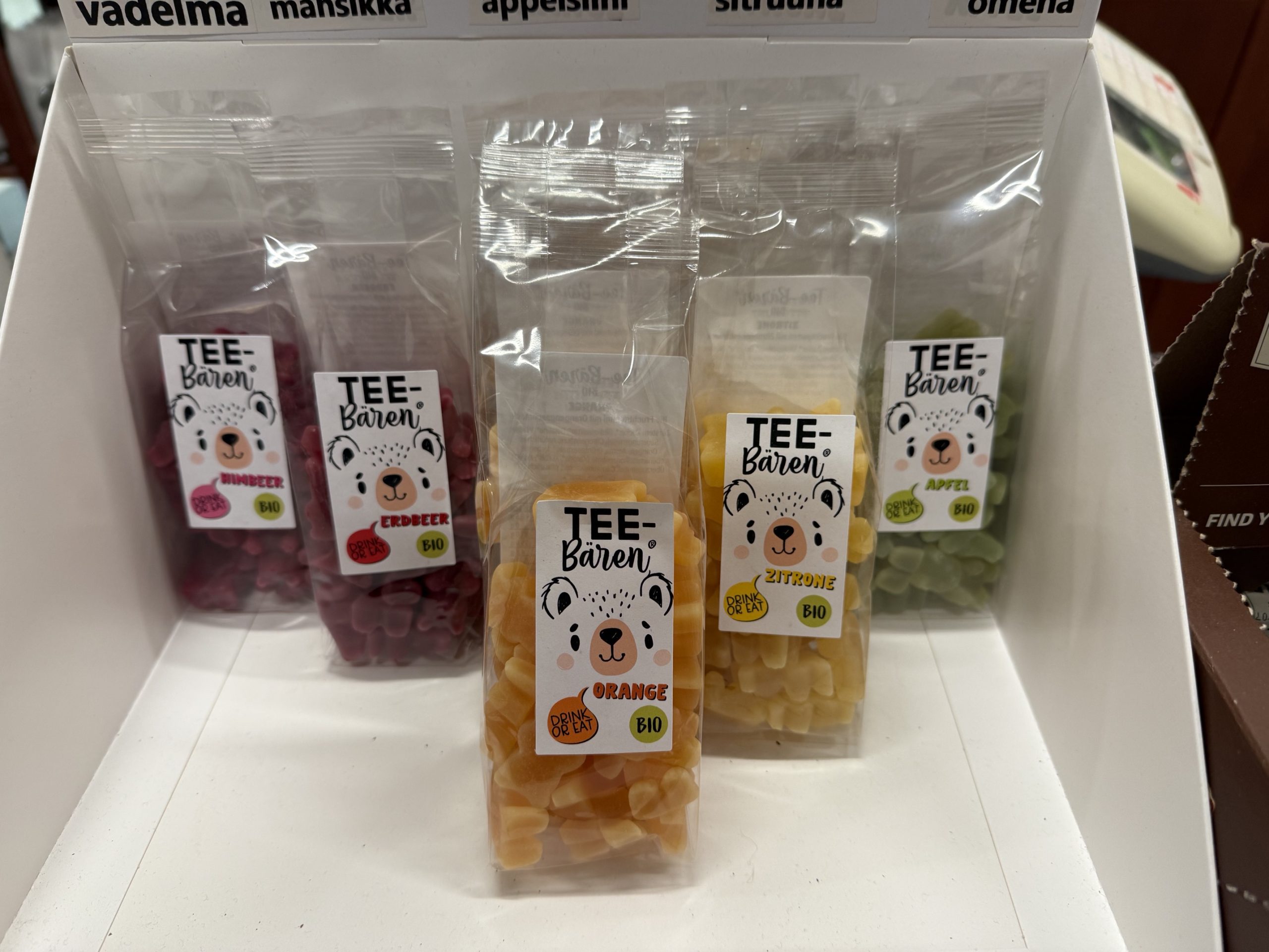 Teekarkit tai teenallet luomu 125g