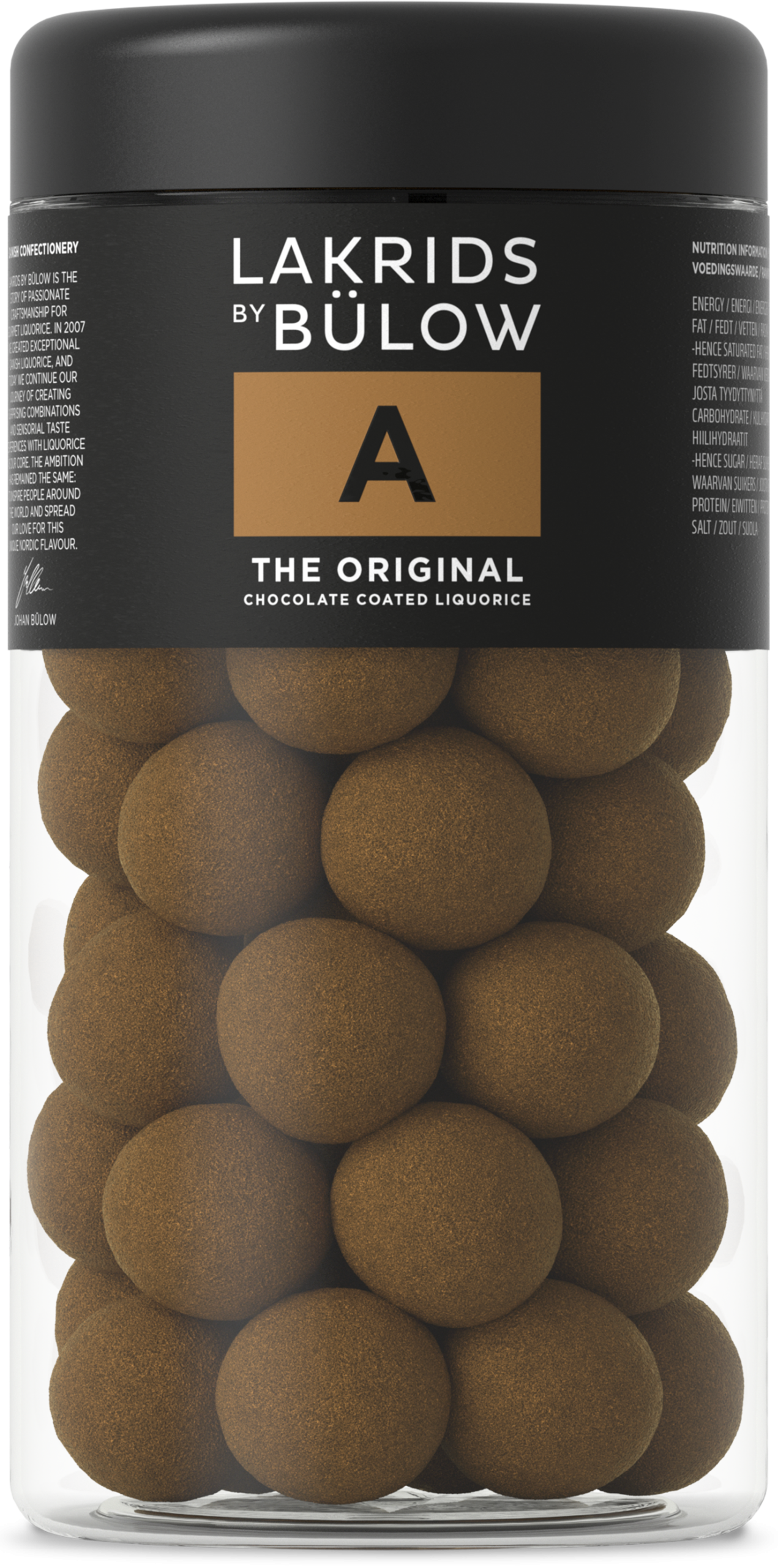 Lakritsi THE ORIGINAL CHOCOLATE COATED LIQUORICE A