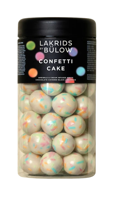 Lakritsi Confetti Cake